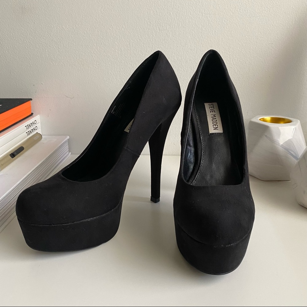 Steve Madden black heels